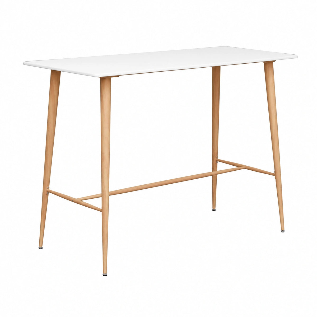 Bartisch – 120 × 60 × 105 cm, aus MDF und Metall