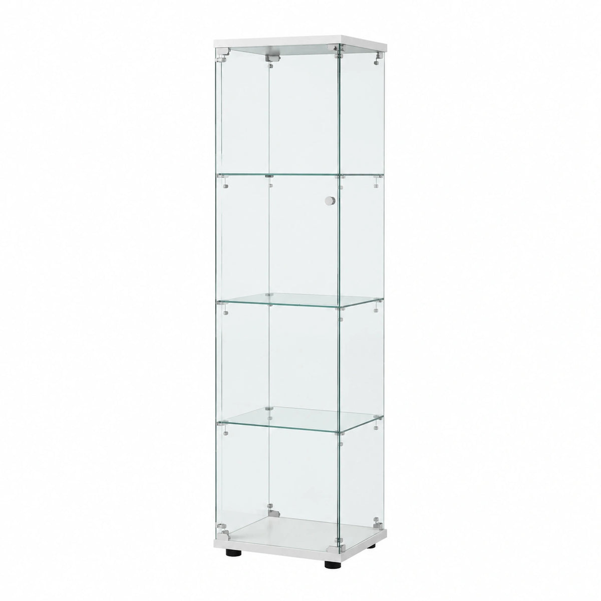 Schrank – moderner Stil, mit LED-Beleuchtung, mit mehreren Türen, mit Ablagen, aus Glas, für Wohnzimmer, Schlafzimmer und Büro