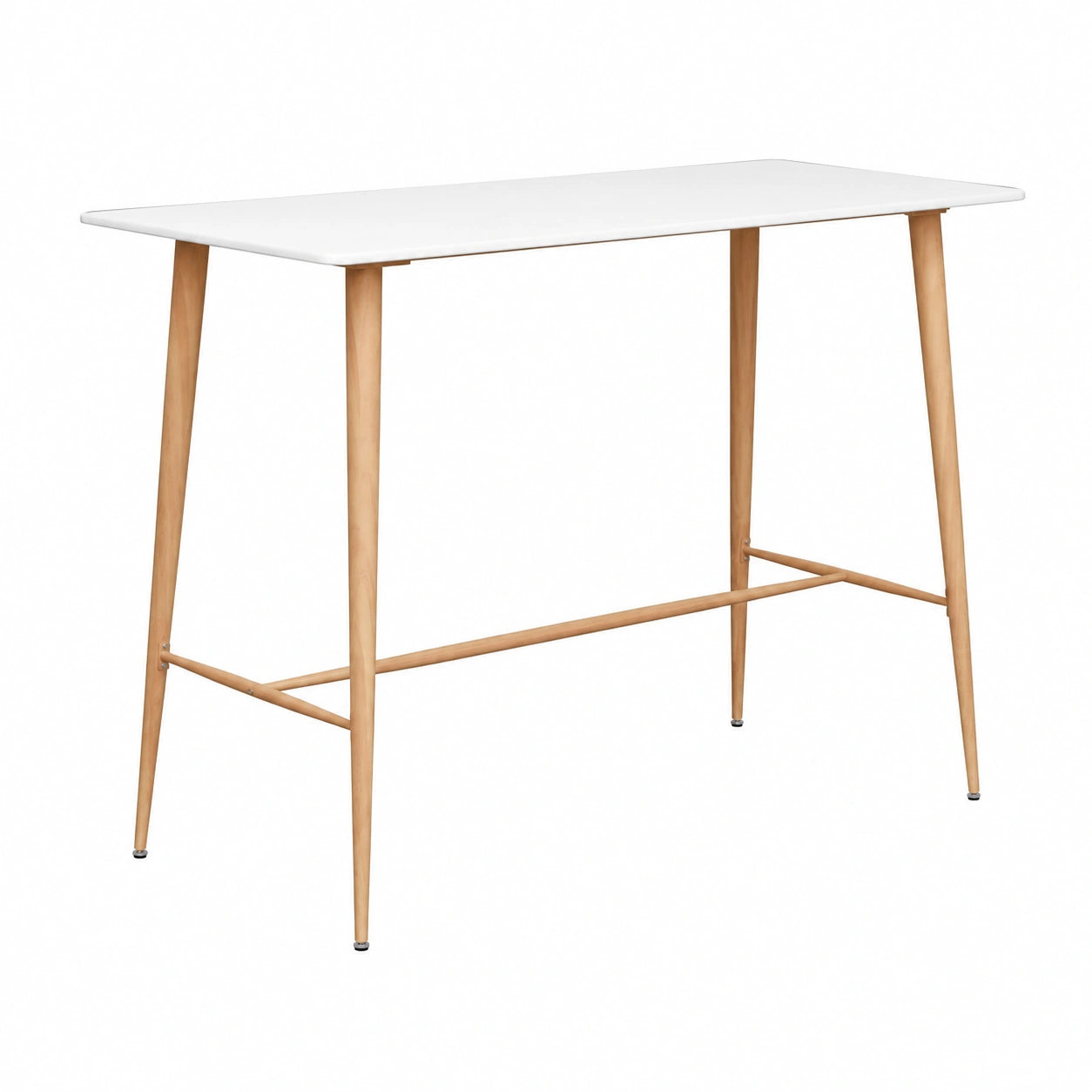 Bartisch – 120 × 60 × 105 cm, aus MDF und Metall
