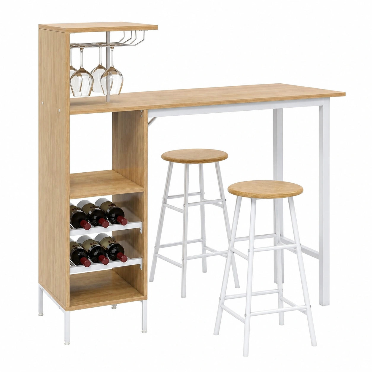 Bartisch – Naturfarben, für Esszimmer, Küche und Wohnzimmer