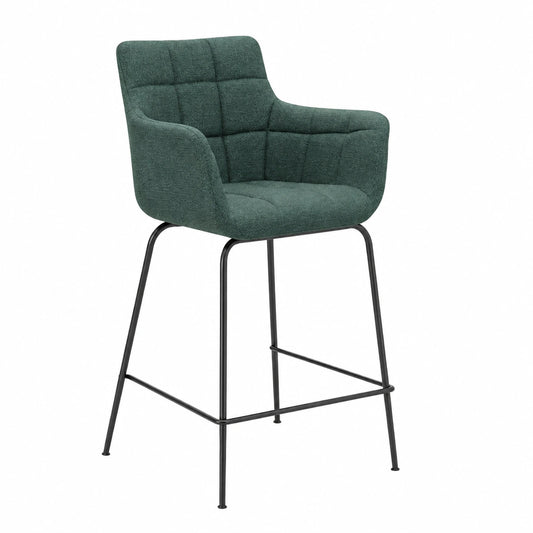 Barhocker – 2er-Set, moderner Stil, Grün, für Esszimmer und Küche